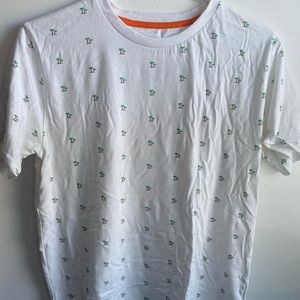 Denim & Flower T Shirt